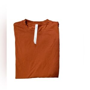 Lululemon copper color oversized workout shirt size 8